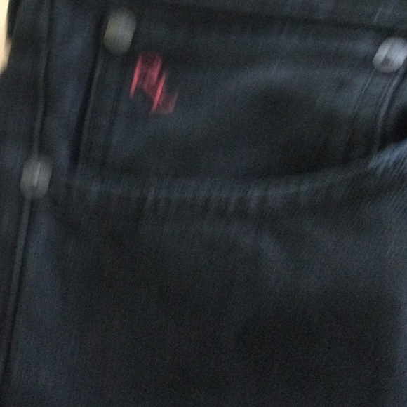 Mens Ralph Lauren Relaxed Jeans Size 42" X 30" color black #491 - Picture 6 of 9